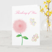 考えのYou – カード (黄色い花)