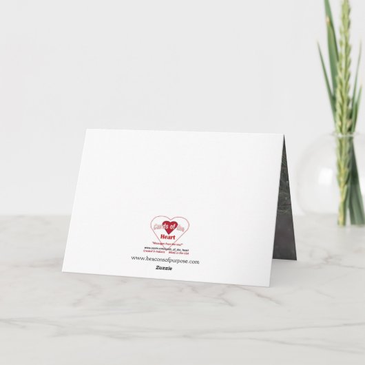 考えのYou -勇気付けられる、悔やみや弔慰、祈りの言葉 シーズンカード (裏面)