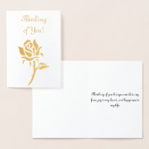 考えのYou -金ゴールドはっきりしたバラ