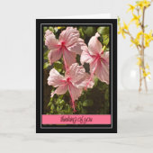 考えのYou Hibiscusカード カード (黄色い花)