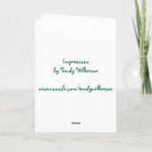 考えのYou Secret Pal - sunshine カード (裏面)