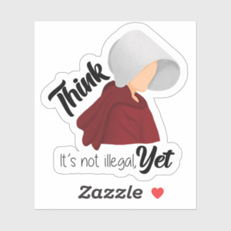 考えはまだ違法ではない シール