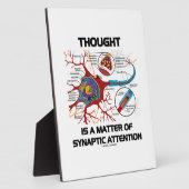 考えはシナプスの注意の問題である フォトプラーク (側面)