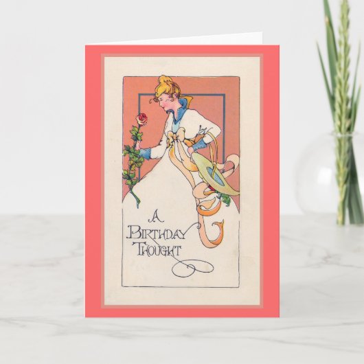 "考えられる"誕生日 カード (正面)