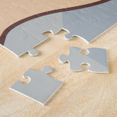 考えるなプロセス頭脳および砂の時計 ジグソーパズル (側面)