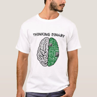 考えるな二進ワイシャツ Tシャツ