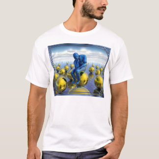 考えるな人 Tシャツ