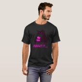 考えるな グランピーキャット Tシャツ (正面フル)