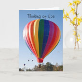 考えるのカード カード (黄色い花)