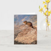 考えるのカード カード (黄色い花)