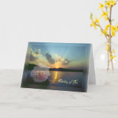 考えるのカード カード (黄色い花)