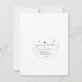 考えるのカード ノートカード (裏面)