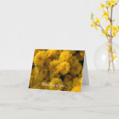 考えるのカード – Golden Ums カード (黄色い花)