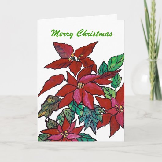 考えるのクリスマスカード シーズンカード (正面)