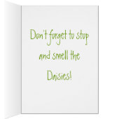 考えるのデイジー静物記パーソナライズされた録 (内側 (右))