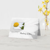 考えるのデイジー カード (黄色い花)