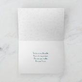 考えるのデイジー カード (内部)