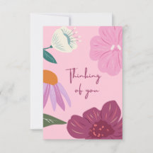 考えるのフラットカード