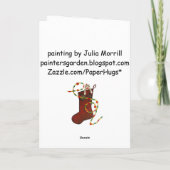 考えるのホリデーカード シーズンカード (裏面)