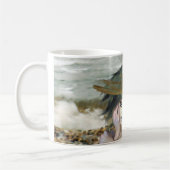 考えるのマグ コーヒーマグカップ (左)