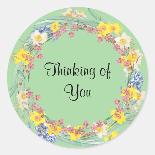 考えるのユークラシック ラウンドシール (正面)