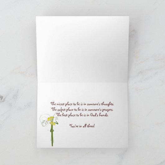 考えるの友よ カード (内部)