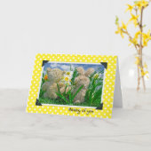 考えるの友よ カード (黄色い花)