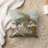 考えるの枕 クッション (ブランケット)