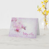 考えるの蘭 カード (黄色い花)