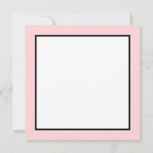 考えるの |お洒落フローラ ノートカード (裏面)