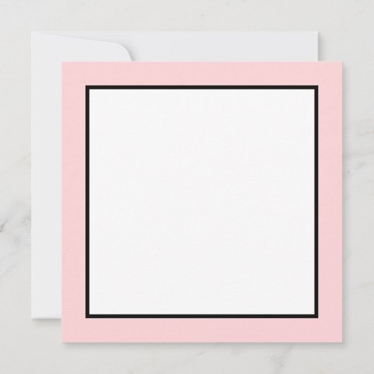 考えるの |お洒落フローラ 招待状 (裏面)