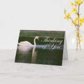 考えるの カード (黄色い花)