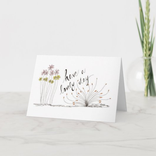 考えるの カード (正面)