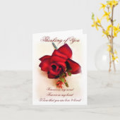 考えるの カード (黄色い花)