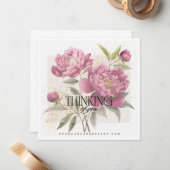 考えるの ノートカード (正面/裏面インサイチュ)