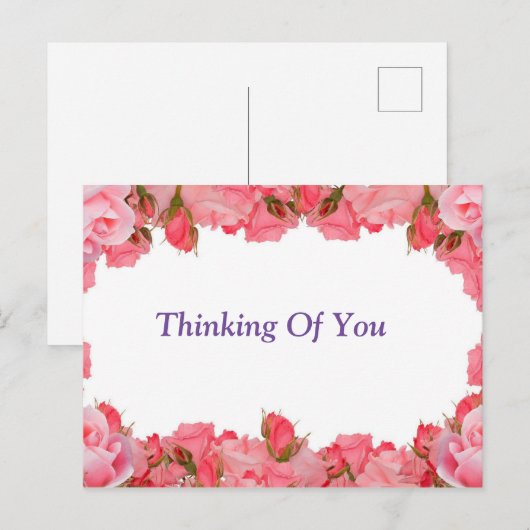 考えるの ポストカード (正面/裏面)