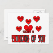 考えるの ポストカード (正面/裏面)