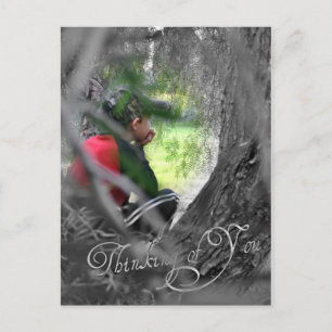 考えるの ポストカード