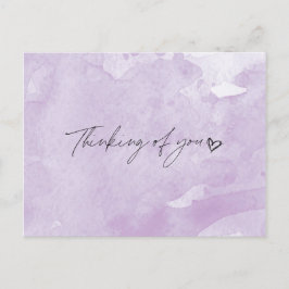 考えるの ポストカード