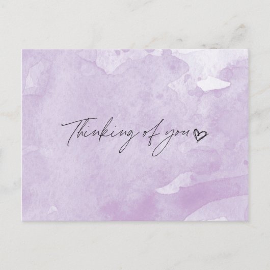 考えるの ポストカード (正面)