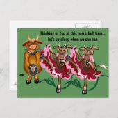 考えるの ポストカード (正面/裏面)