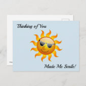 考えるの ポストカード (正面/裏面)