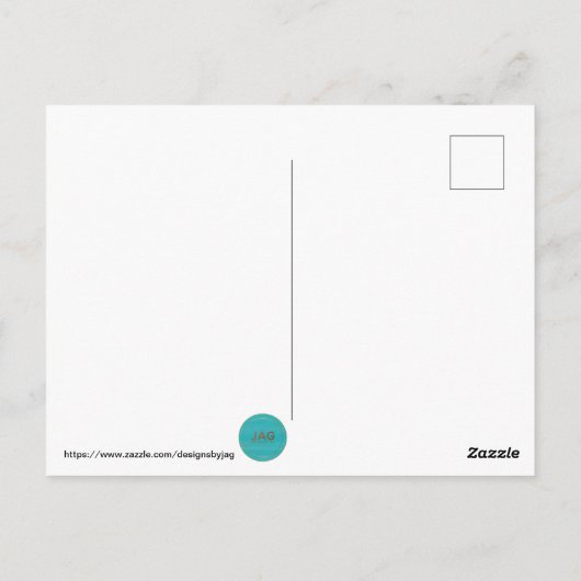 考えるの ポストカード (裏面)