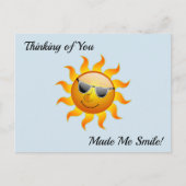 考えるの ポストカード (正面)