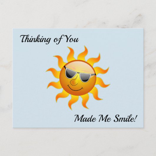 考えるの ポストカード (正面)