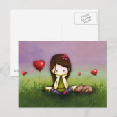 考えるの ポストカード (正面/裏面)