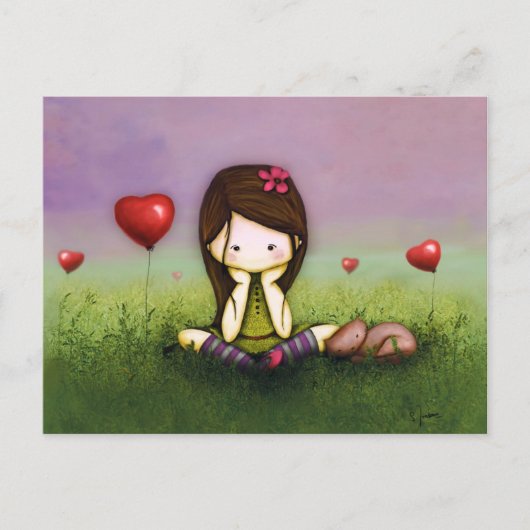 考えるの ポストカード (正面)