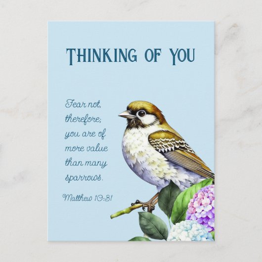 考えるの ポストカード (正面)