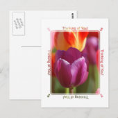 考えるの ポストカード (正面/裏面)