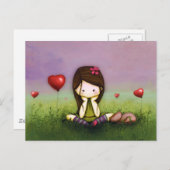 考えるの ポストカード (正面/裏面)